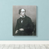 Daniel Maclise, Esq. RA Canvas Afdruk (Insitu (Houten vloer))