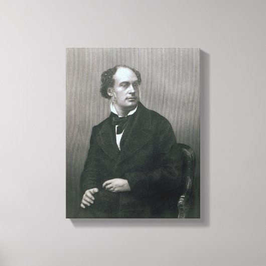 Daniel Maclise, Esq. RA Canvas Afdruk (Voorkant)