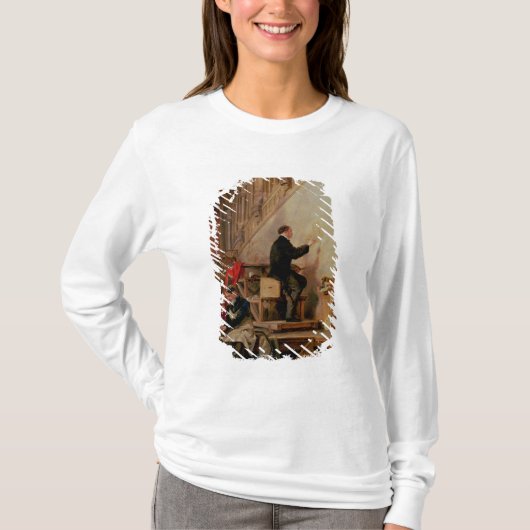 Daniel Maclise schildert zijn muurschildering T-shirt (Voorkant)