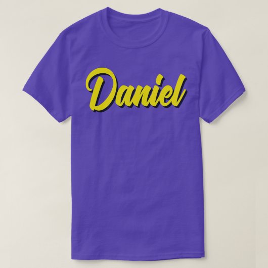 Daniel Mijn naam is Daniel 3 T-shirt (Design voorkant)