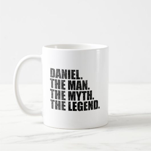 Daniel naam, Daniel De Man De Mythe De Legende Koffiemok (Links)