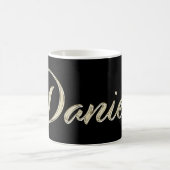 Daniel Name whitegold Tasse Teetasse Kaffeetasse Koffiemok (Center)