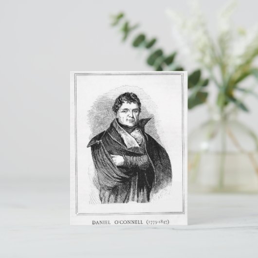 Daniel OConnell Briefkaart (Staand voorkant)