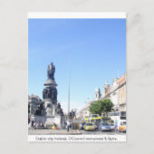 Daniel O'Connell Monument afbeelding & Dublin Spir Briefkaart (Voorkant)