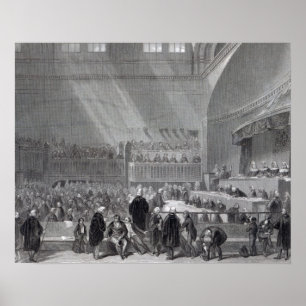 Daniel O'Connell terecht in 1844 Poster