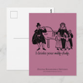 Daniel (Olden) Day Lewis Briefkaart (Voorkant / Achterkant)