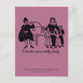 Daniel (Olden) Day Lewis Briefkaart (Voorkant)