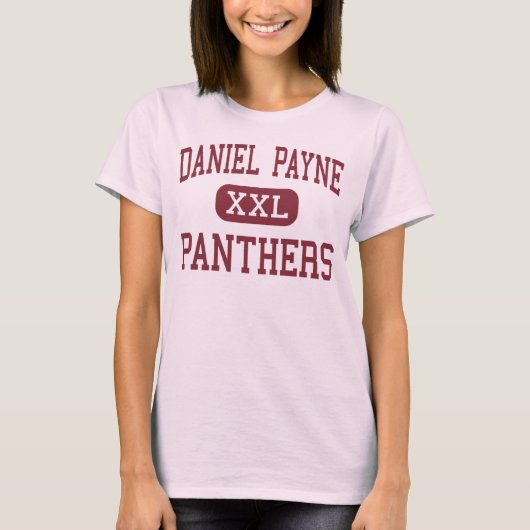Daniel Payne - Panthers - Middle - Birmingham T-shirt (Voorkant)