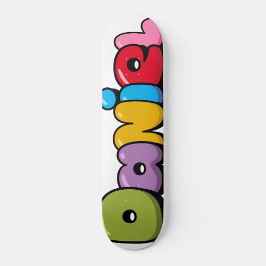 Daniel Persoonlijk Skateboard (Voorkant)