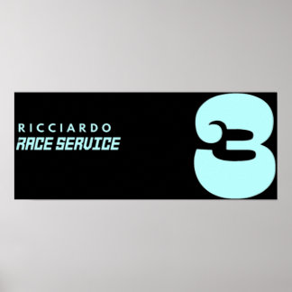 Daniel Ricciardo All Good All Ways Seafoam Purpl Poster