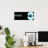 Daniel Ricciardo All Good All Ways Seafoam Purpl Poster (Thuiskantoor)