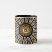 Daniel Stowe Botanische Tuin - gekleurd glas Mok (Midden)