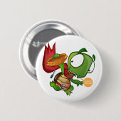Daniel The Turtle Ronde Button 5,7 Cm (Voorkant /achterkant)