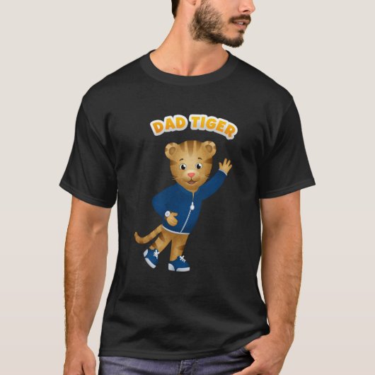 Daniel Tiger's buurt Pa Tiger T-shirt (Voorkant)
