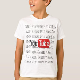 Daniel vlogs youtube-collectie t-shirt