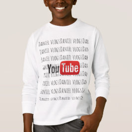 Daniel vlogs youtube-collectie t-shirt