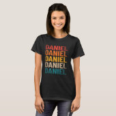 Daniel Voornaam Shirt Vintage Daniel Naam (Voorkant volledig)