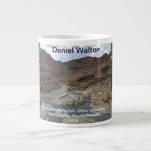Daniel Walton Yosemite: Waterval, andere bergen Grote Koffiekop (Voorkant)