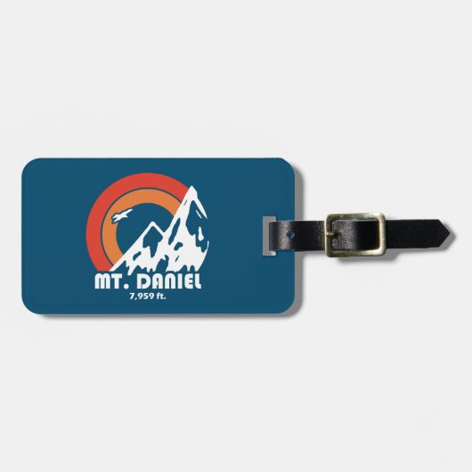 Daniel Washington Sun Eagle Bagagelabel (Voorkant horizontaal)