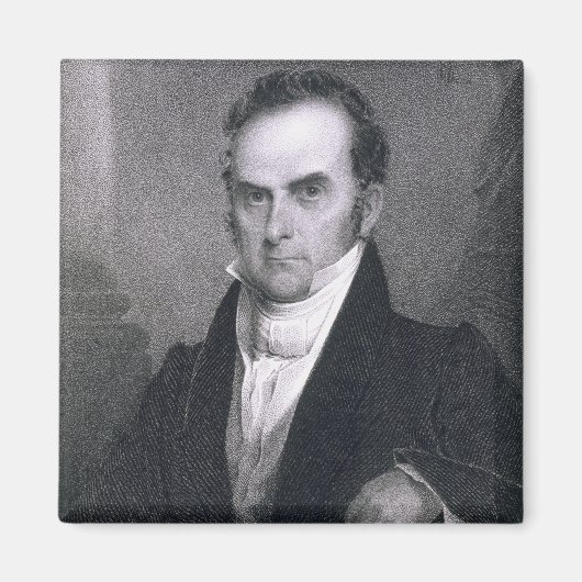 Daniel Webster (1782-1852) (graving) Magneet (Voorkant)