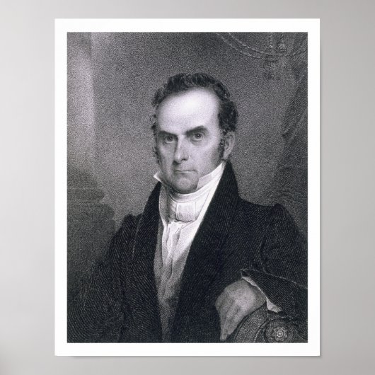 Daniel Webster (1782-1852) (graving) Poster (Voorkant)