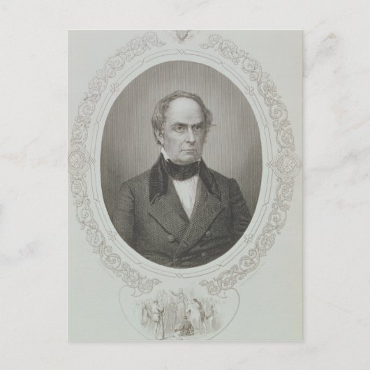 Daniel Webster Briefkaart (Voorkant)
