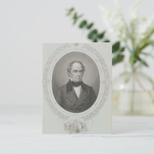 Daniel Webster Briefkaart (Staand voorkant)