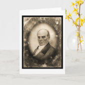 Daniel Webster Daguerreotype 1845 Kaart (Gele Bloem)