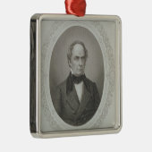 Daniel Webster Metalen Ornament (Rechts)