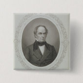 Daniel Webster Vierkante Button 5,1 Cm (Voorkant)