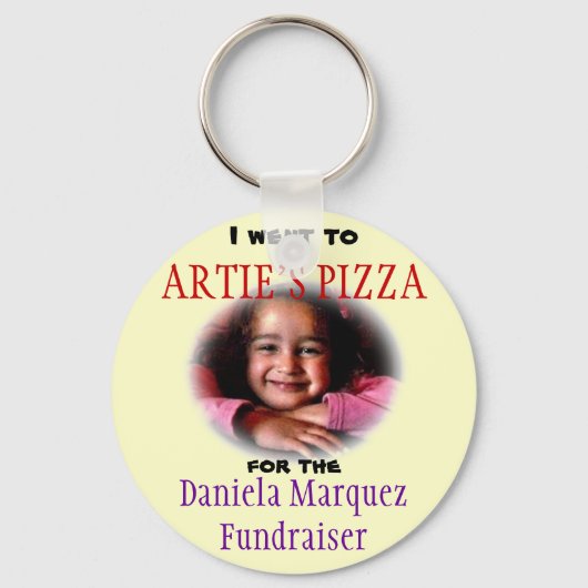 Daniela Fundraiser Sleutelhanger (Voorkant)