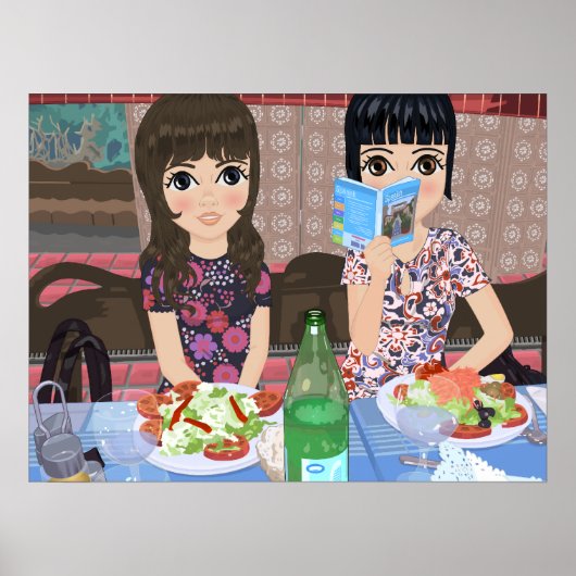 Daniela & Miva Poster (Voorkant)