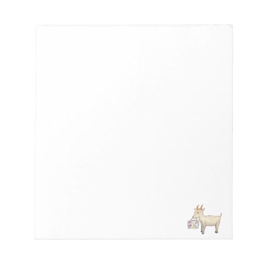 Danielle The Goat Notitieblok (Voorkant)