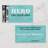 Danielle's Visitekaartjes (Voorkant / Achterkant)