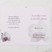 Danielle's Wedding Programme (Voorkant)