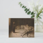 Daniel's Answer to the King by Briton Riviere Briefkaart (Staand voorkant)