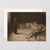 Daniel's Answer to the King by Briton Riviere Briefkaart (Voorkant / Achterkant)