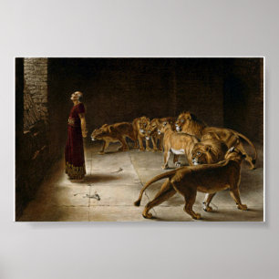 Daniel's antwoord aan de koning poster