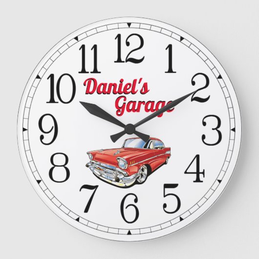 Daniel's Klassieke auto Garage Grote Klok (Voorkant)