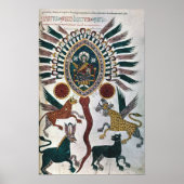 Daniel's visie op Vier Beasten en God Poster (Voorkant)