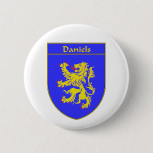 Daniels — Wapenbekleding/familiekust Ronde Button 5,7 Cm