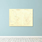 Danielsonville, Putnam Canvas Afdruk (Insitu (Houten vloer))