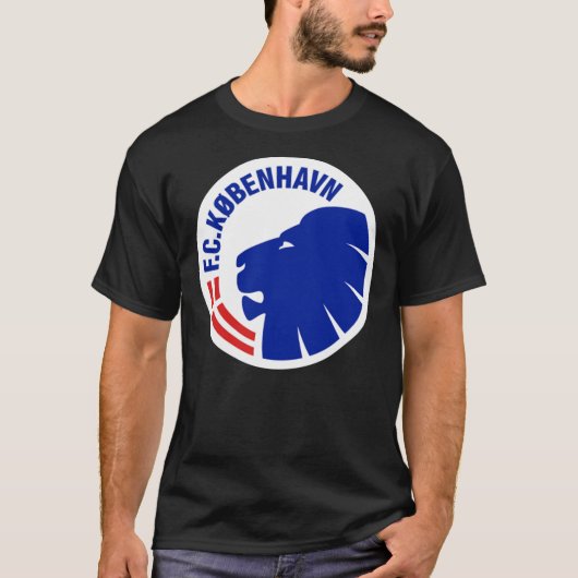DANISH-COPENHAGEN FC LOGO Essential T-Shirt (Voorkant)