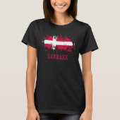 Danish enthusiasts for Danmark and Denmark T-shirt (Voorkant)