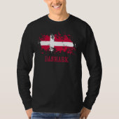 Danish enthusiasts for Danmark and Denmark T-shirt (Voorkant)