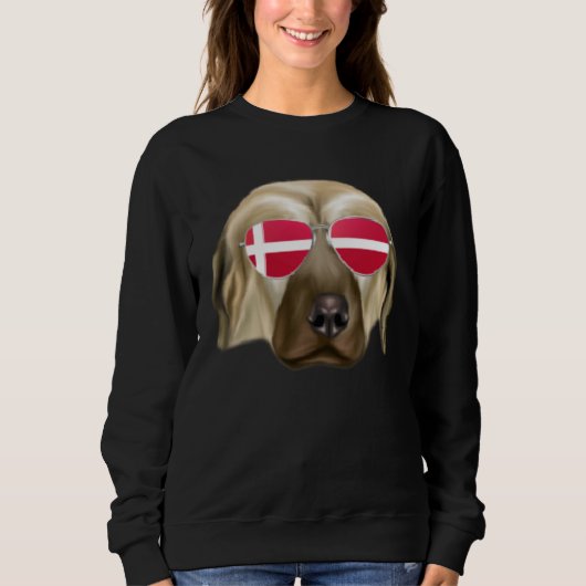 Danish Flag Anatolian Shepherd Dog Dog Denmark Poc Trui (Voorkant)