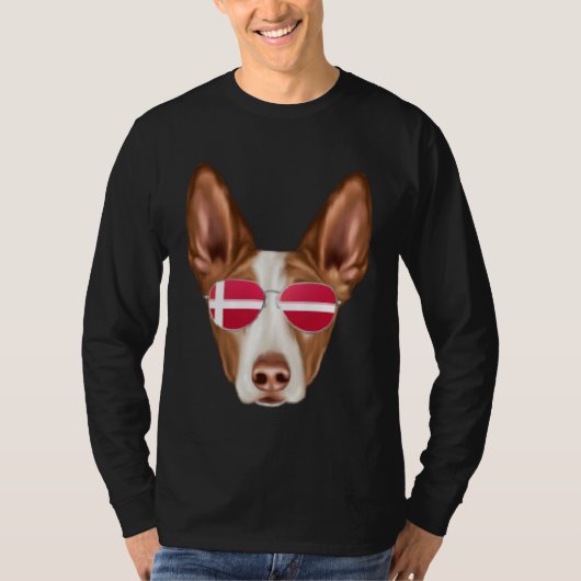 Danish Flag English Cocker Spaniel Dog Denmark Poc T-shirt (Voorkant)