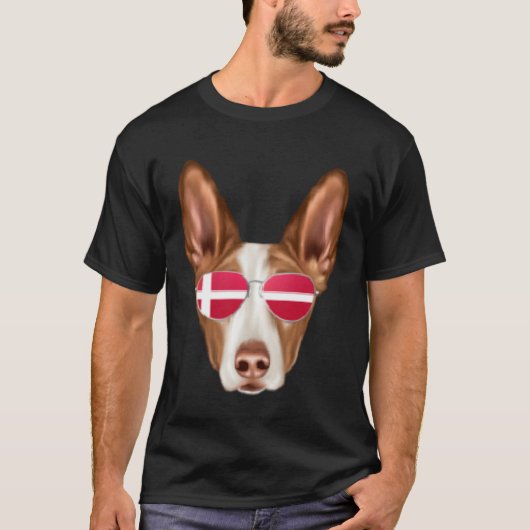 Danish Flag English Cocker Spaniel Dog Denmark Poc T-shirt (Voorkant)