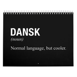 DANISH Language Kalender