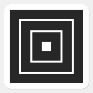 Danjuro Ichikawa vierkante sticker